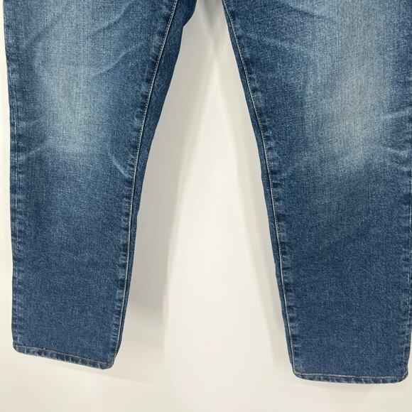 AG Adriano Goldschmied Anthropologie Nolan Relaxed Slim Ankle Jeans Mid-Rise - Picture 4 of 7